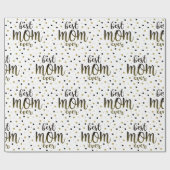 Modern beste mama ooit cadeaupapier (Vlak)