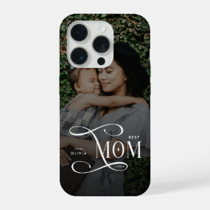 Modern Beste Moeder Ooit Foto Moederdag Cadeaus iPhone 15 Pro Case