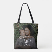 Modern Beste Moeder Ooit Foto Moederdag Geschenken Tote Bag (Achterkant)