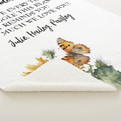 Modern Beste Nana Ooit kleinkinderen namen Floral Sherpa Deken (3/4)