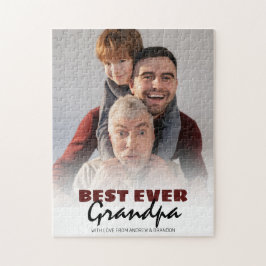 Modern Beste Ooit Opa | Foto Legpuzzel