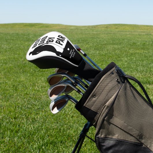 Modern Beste Pap Door Par Vaderdag Golfheadcover (Insitu)