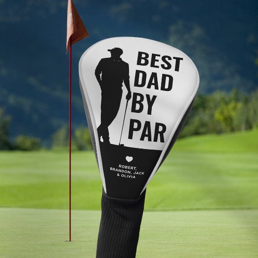 Modern Beste Pap Door Par Vaderdag Golfheadcover