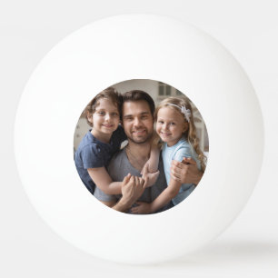 Modern Beste Papa Ooit Foto Pingpongbal