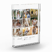 Modern Beste Papa Ooit Script 9 Fotorooster Papa G Fotoblokken (Links)