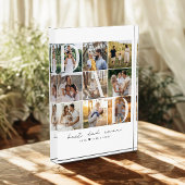 Modern Beste Papa Ooit Script 9 Fotorooster Papa G Fotoblokken