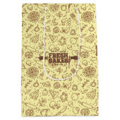 Modern Beste Pizza In De Stad Professioneel  Medium Cadeauzakje (Achterkant)