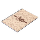 Modern Beste Pizza In De Stad Professioneel  Notitieboek (Linkerzijde)