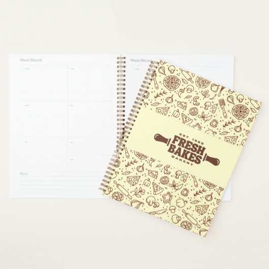 Modern Beste Pizza In De Stad Professioneel  Planner (Display)