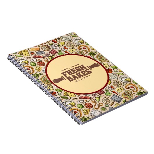 Modern Beste Pizza In De Stad Professionele Notitieboek (Rechterzijde)