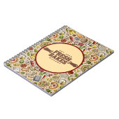 Modern Beste Pizza In De Stad Professionele Notitieboek (Linkerzijde)