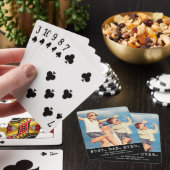 Modern BESTE VADER Ooit Eén Foto Persoonlijk Pokerkaarten (Insitu)