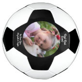 Modern beste vader ooit Foto van vaders dag Voetbal (Gedraaid)