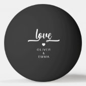 Modern beste vader ooit harthart pingpongbal (Achterkant)