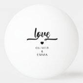 Modern beste vader ooit pingpongbal (Achterkant)