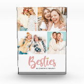 Modern beste vriend fotocollage blok (Voorkant)