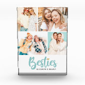Modern beste vriend fotocollage blok (Voorkant)