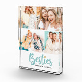 Modern beste vriend fotocollage blok (Rechts)