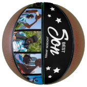 Modern Beste Zoon 5 Foto Basketbal (Verticaal)