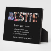 Modern Bestie BFF Best Friends Photo Collage Cute Fotoplaat (Zijkant)