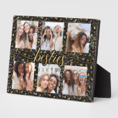 Modern Besties BFF Beste vrienden Foto cadeau Fotoplaat (Zijkant)