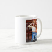 Modern Besties BFF Photo Script Coffee Mug  Koffiemok (Voorkant rechts)