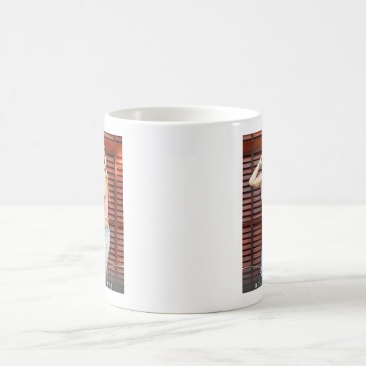 Modern Besties BFF Photo Script Coffee Mug  Koffiemok (Center)