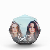 Modern Besties calligrafie overlay Fotoblokken (Voorkant)