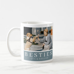 Modern Besties Hondenliefhebber Keepsake Foto Koffiemok