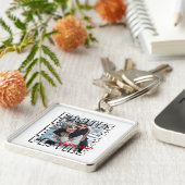 Modern Besties voor Typografie Sleutelhanger (Zijkant)