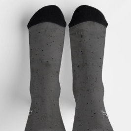 Modern Beton Wit en Donkergrijs Sokken