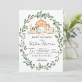 Modern betreffende de uitnodiging van het Boerderi (Staand voorkant)