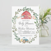 Modern betreffende de uitnodiging van het Boerderi (Staand voorkant)