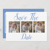  Modern Bewaar De Datum Met Foto'S Kaart (Voorkant / Achterkant)
