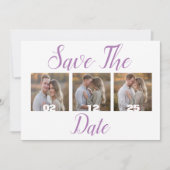  Modern Bewaar De Datum Met Foto'S Kaart (Voorkant)