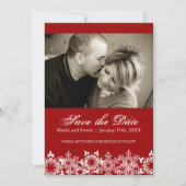 MODERN BEWAREN DE DATUM FOTOKAARTEN SAVE THE DATE (Voorkant)