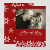 MODERN BEWAREN DE DATUM FOTOKAARTEN SAVE THE DATE (Voorkant / Achterkant)