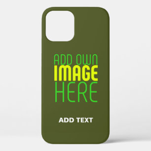 MODERN BEWERKBAAR ARMY GROEN AFBEELDING TEKST SJAB Case-Mate iPhone CASE