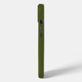 MODERN BEWERKBAAR ARMY GROEN AFBEELDING TEKST SJAB Case-Mate iPhone CASE (Achterkant / Links)