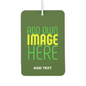 MODERN BEWERKBAAR BOS GROEN AFBEELDING TEKST SJABL LUCHTVERFRISSER (Voorkant)