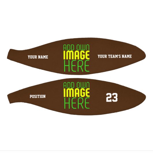 MODERN BEWERKBAAR EENVOUDIG BRUIN AFBEELDING TEKST BASKETBAL (Panelen)