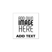 MODERN BEWERKBAAR EENVOUDIG BRUIN AFBEELDING TEKST RUBBERSTEMPEL (Afrduk)