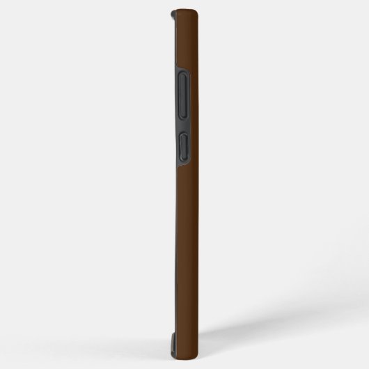 MODERN BEWERKBAAR EENVOUDIG BRUIN AFBEELDING TEKST SAMSUNG GALAXY HOESJE (Rechterkant)