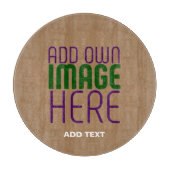 MODERN BEWERKBAAR EENVOUDIG BRUIN AFBEELDING TEKST SNIJPLANK (Voorkant)