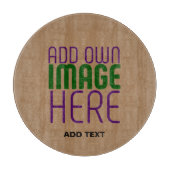 MODERN BEWERKBAAR EENVOUDIG BRUIN AFBEELDING TEKST SNIJPLANK (Voorkant)