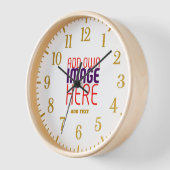 MODERN BEWERKBAAR EENVOUDIG WIT AFBEELDING TEKST S (Hoek)