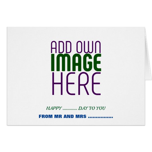 MODERN BEWERKBAAR EENVOUDIG WIT AFBEELDING TEKST S (Voorkant Horizontaal)