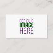 MODERN BEWERKBAAR EENVOUDIG WIT AFBEELDING TEKST S ADVIESKAART (Achterkant)