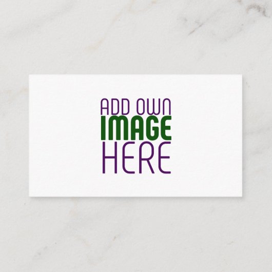 MODERN BEWERKBAAR EENVOUDIG WIT AFBEELDING TEKST S ADVIESKAART (Achterkant)