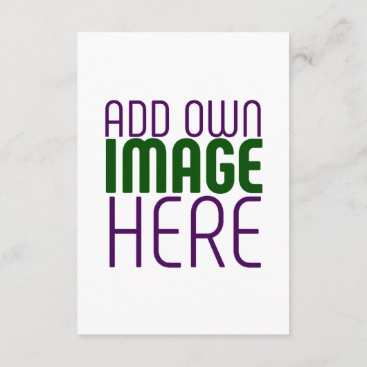 MODERN BEWERKBAAR EENVOUDIG WIT AFBEELDING TEKST S ADVIESKAART (Achterkant)